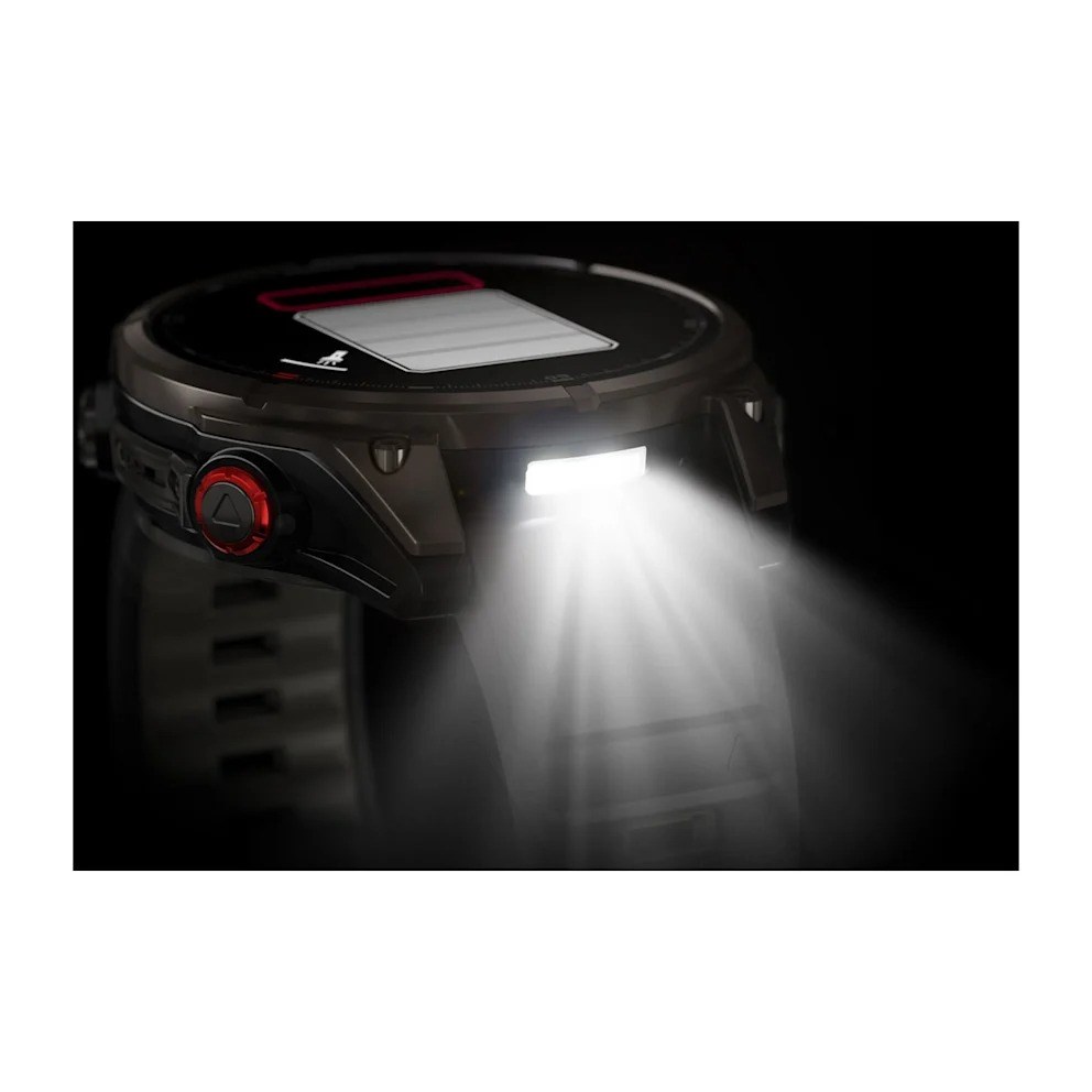 Garmin Fenix 8 Pro 47mm Premium Multisport Smartwatch - Sapphire/Carbon Grey DLC Titanium with