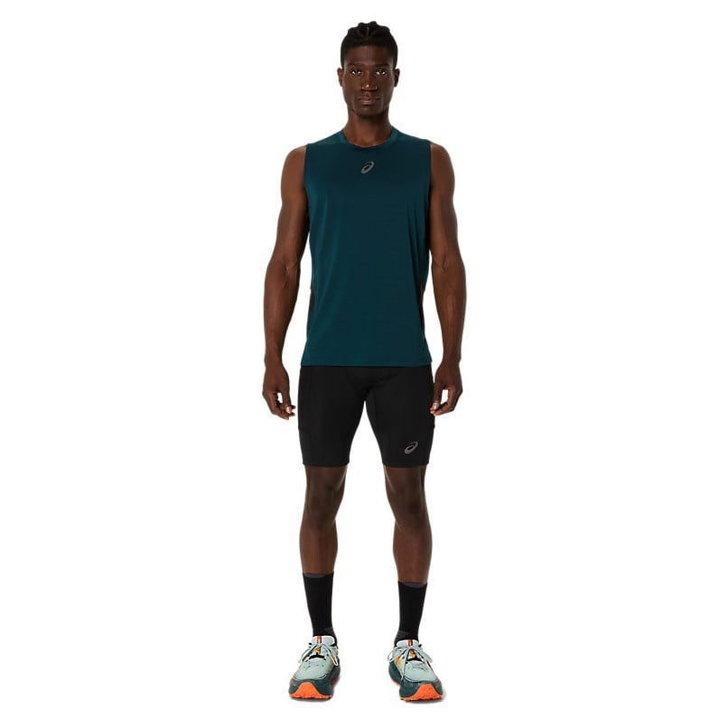 Asics Mens Fujitrail Elite Sprinter Tights - Performance Black - image 3