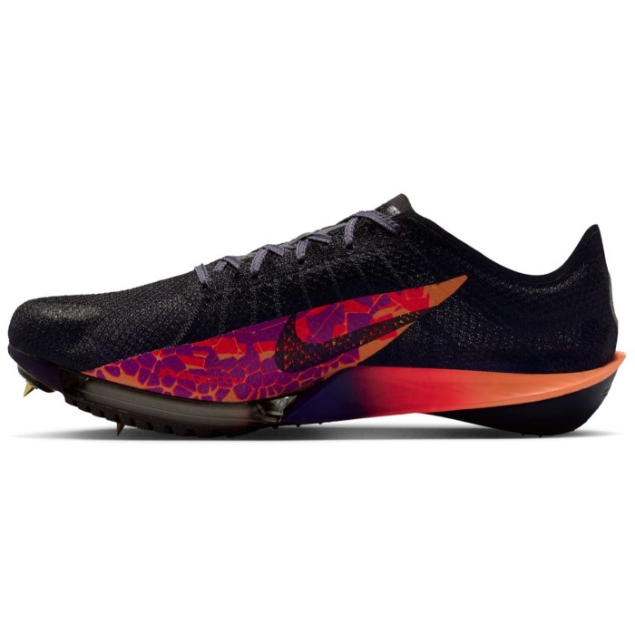 Nike Victory 2 GLAM - Unisex Mid Distance Track Spikes - Light Carbon/Black/Flash Crimson