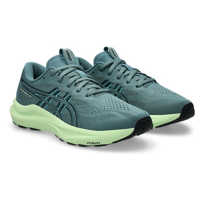 Asics GT-2000 14 GS - Kids Running Shoes - Foggy Teal/Illuminate Yellow - image 2