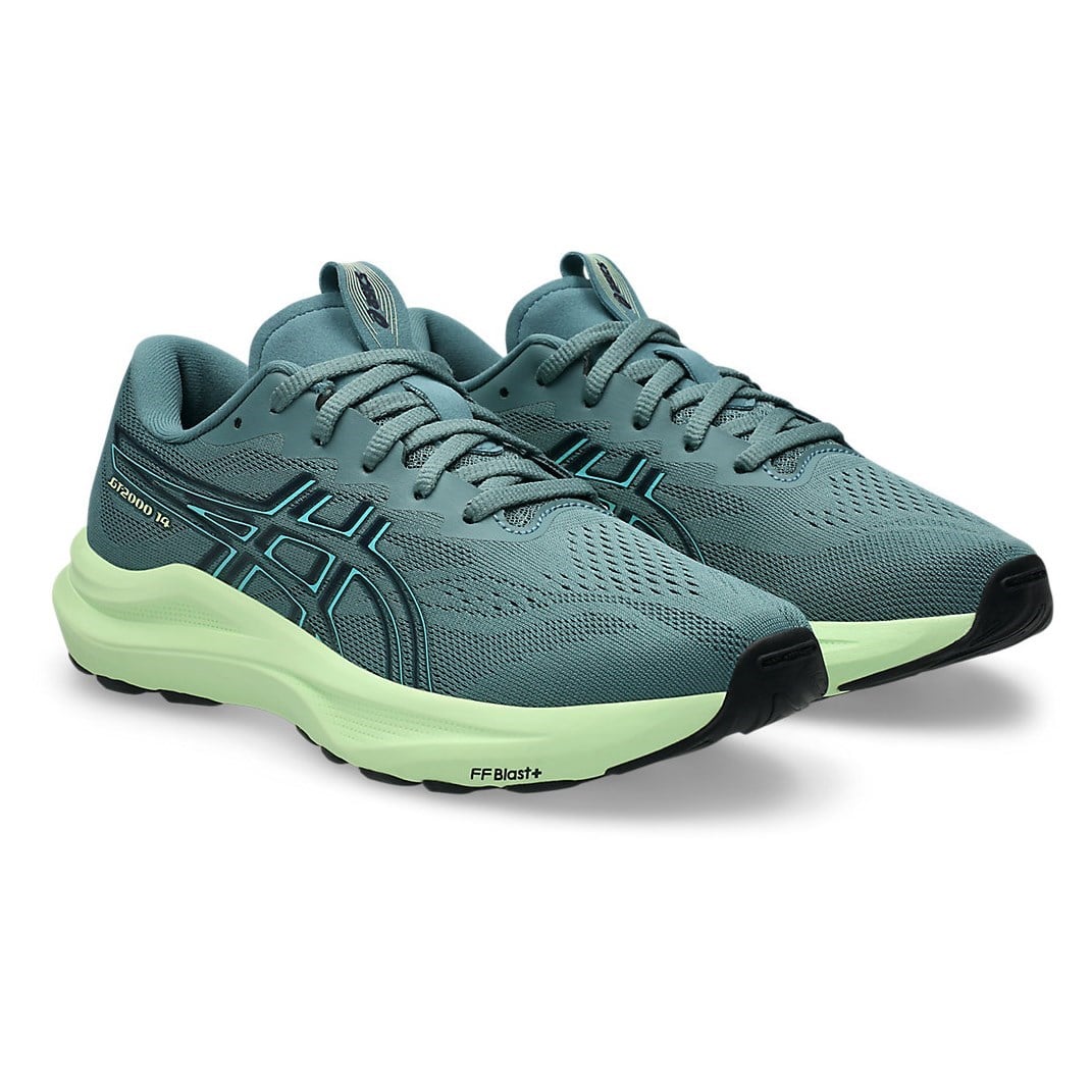 Asics GT-2000 14 GS - Kids Running Shoes - Foggy Teal/Illuminate Yellow - image 2