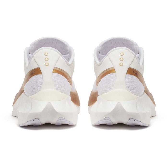 Saucony Endorphin Pro 4 - Mens Road Racing Shoes - White/Gold