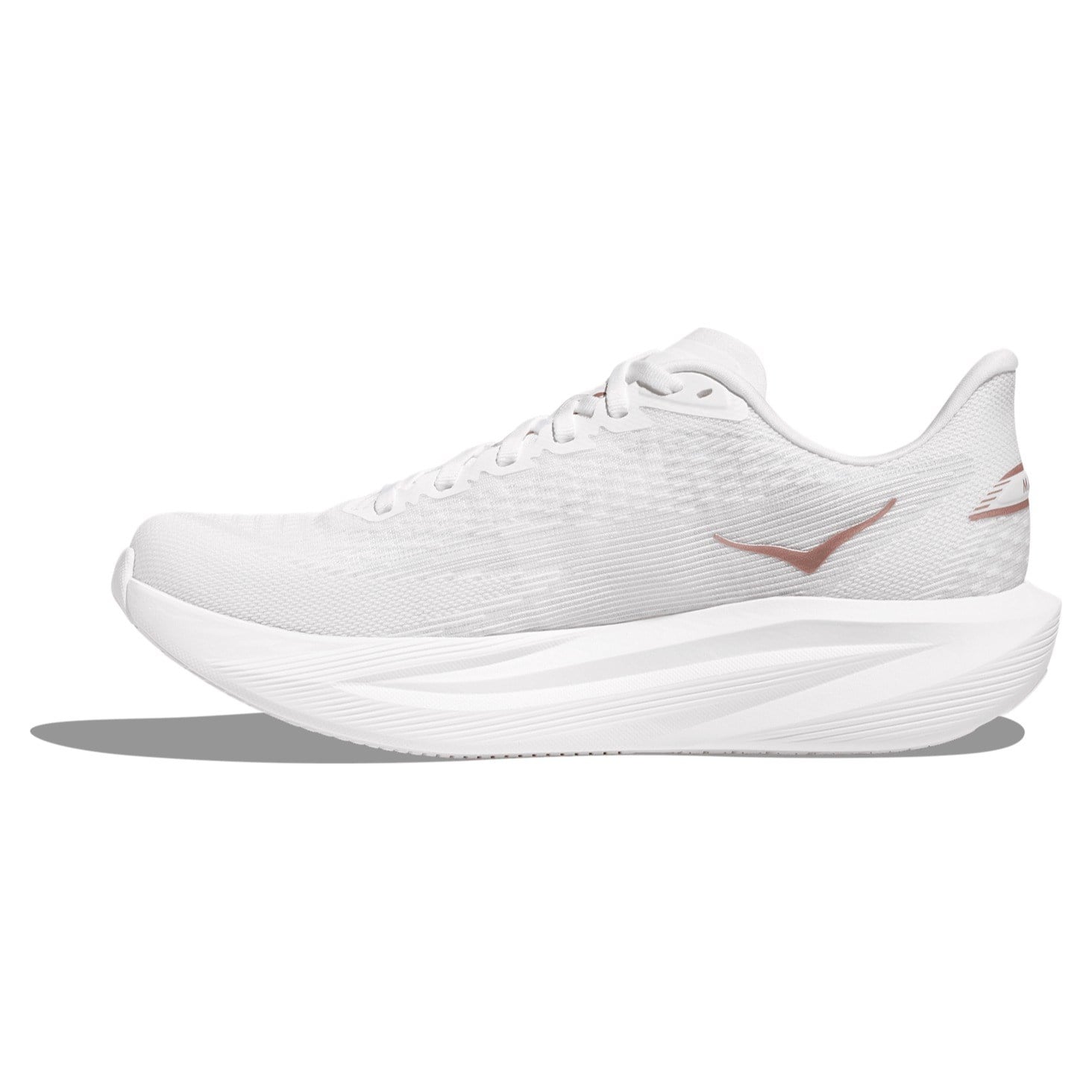 Hoka Mach 7 - Womens Running Shoes - Frost/Rose Gold