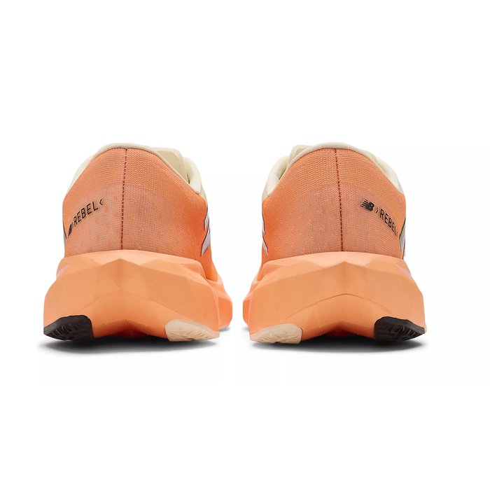 New Balance FuelCell Rebel v4 - Womens Running Shoes - Hot Mango/Angora