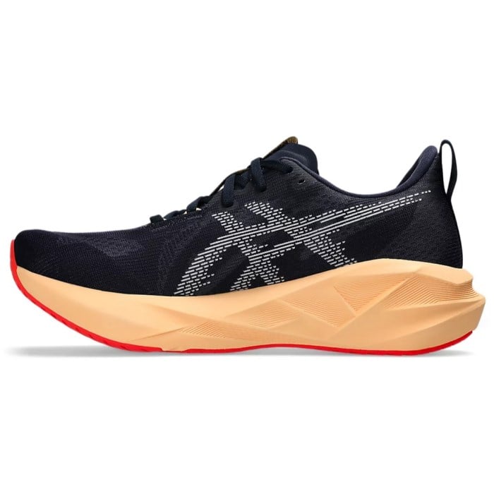 Asics Novablast 5 - Mens Running Shoes - Midnight/Orange Glow
