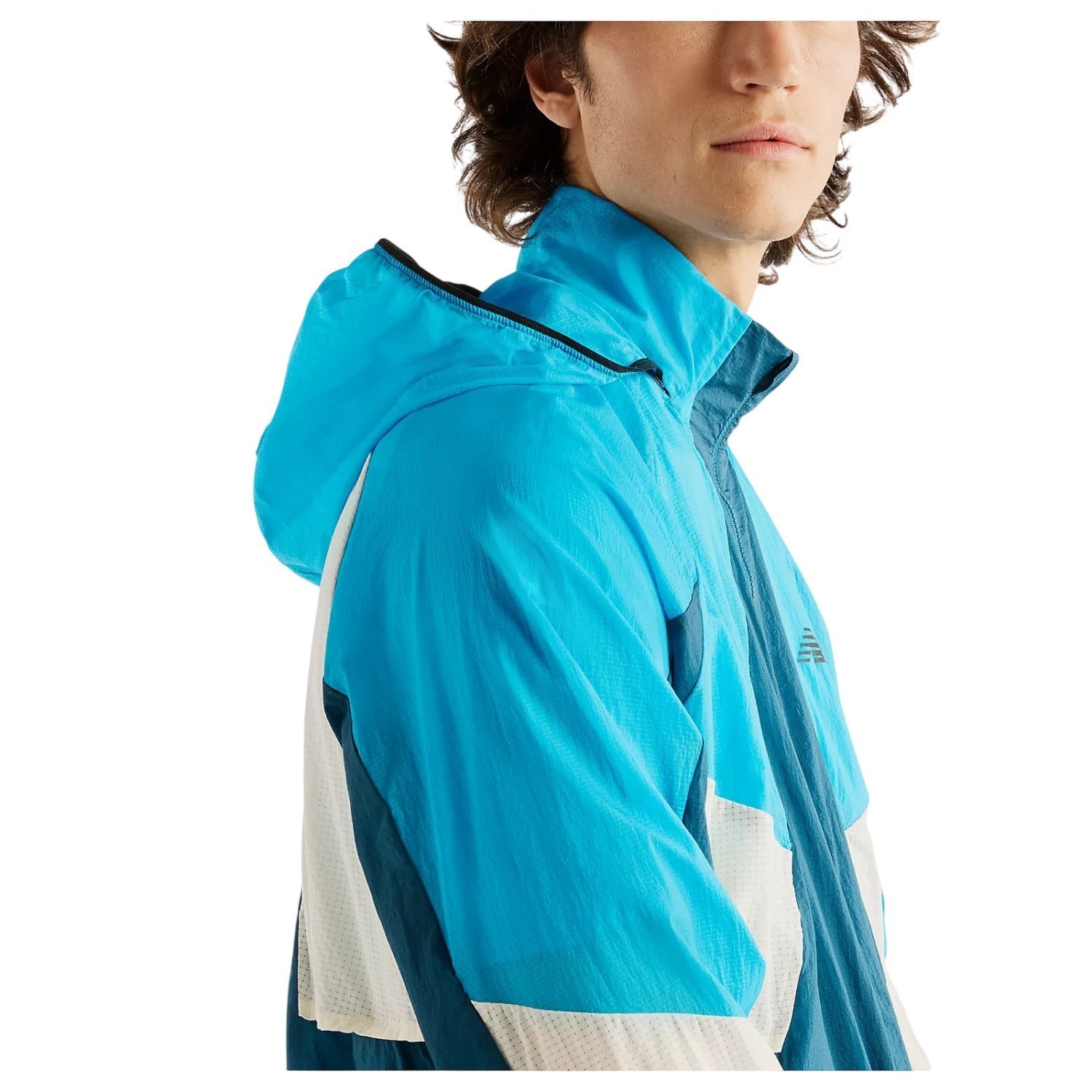 New Balance Mens RC Jacket - Storm/Sea - image 2