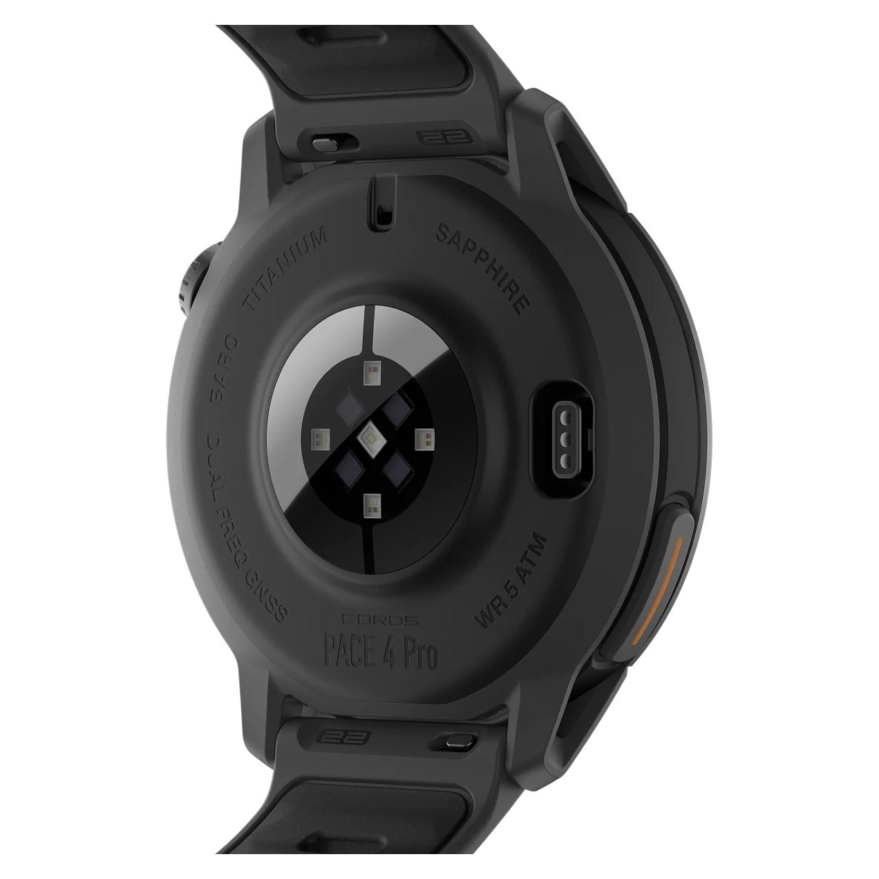 Coros Pace 4 Pro Multisport GPS Watch With Silicone Band - Black - image 3