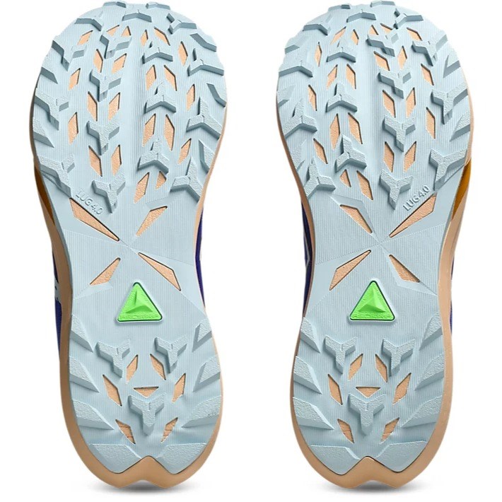 Asics Fuji Lite 6 - Mens Trail Running Shoes - Cobalt Burst/Cool Grey