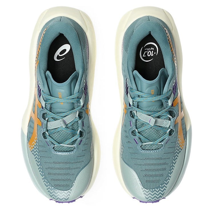 Asics Trabuco Max 5 - Womens Trail Running Shoes - Foggy Teal/Radiant Amethyst - image 4
