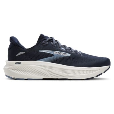 Brooks Ghost 18 - Womens Running Shoes - Navy/Rain Washed/Coconut