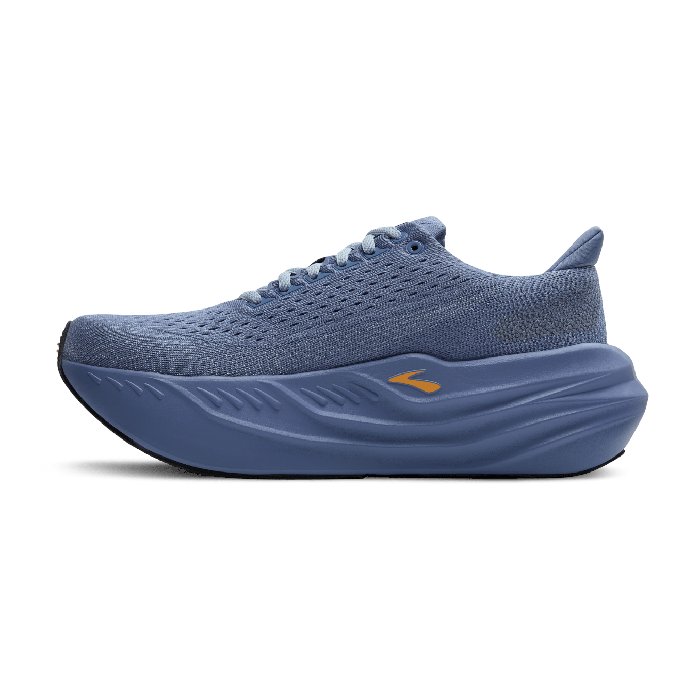 Brooks Glycerin Max - Mens Running Shoes - Country Blue/Sky/Orange
