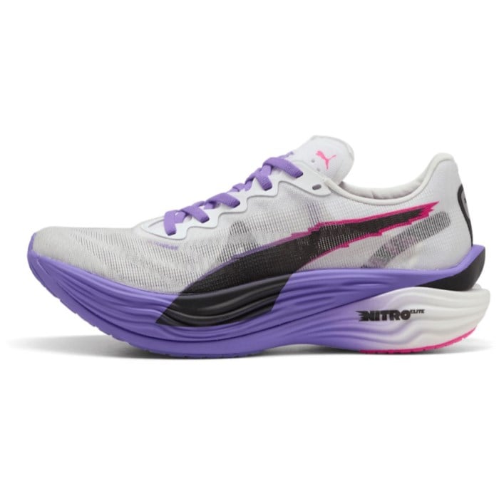 Puma Deviate Nitro Elite 3 DigiTokyo - Womens Running Shoes - Wite/Dark Amethyst