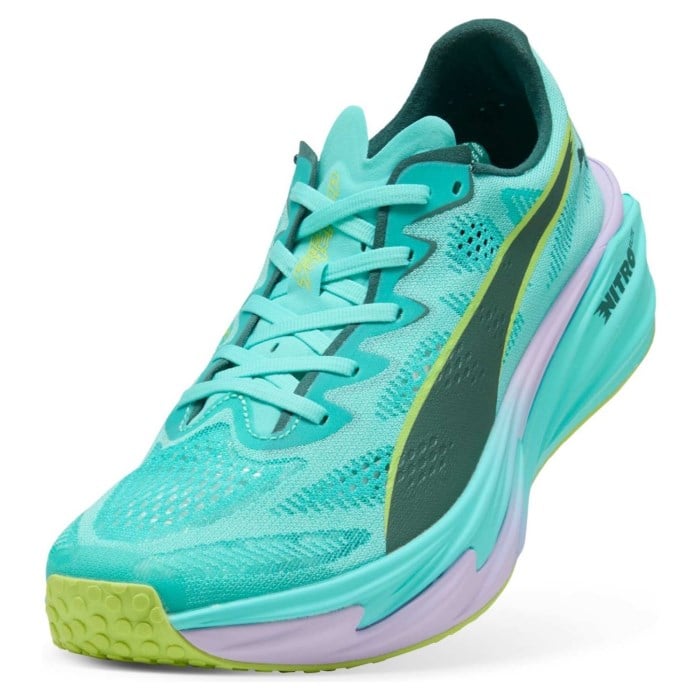 Puma Deviate Nitro Elite 4 Hyrox - Mens Running Shoes - Intense Mint/Light Lavender - image 4
