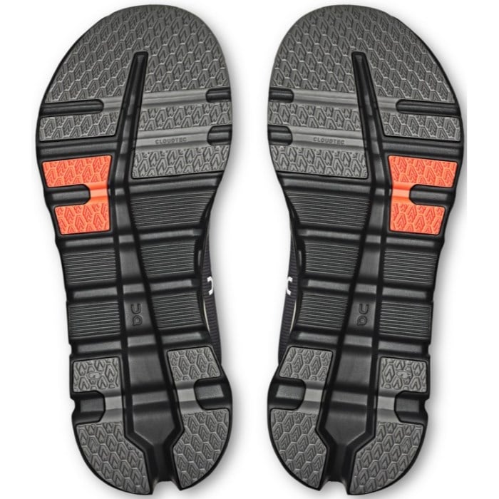 On Cloudrunner 2 - Mens Running Shoes - Rock/Tangerine