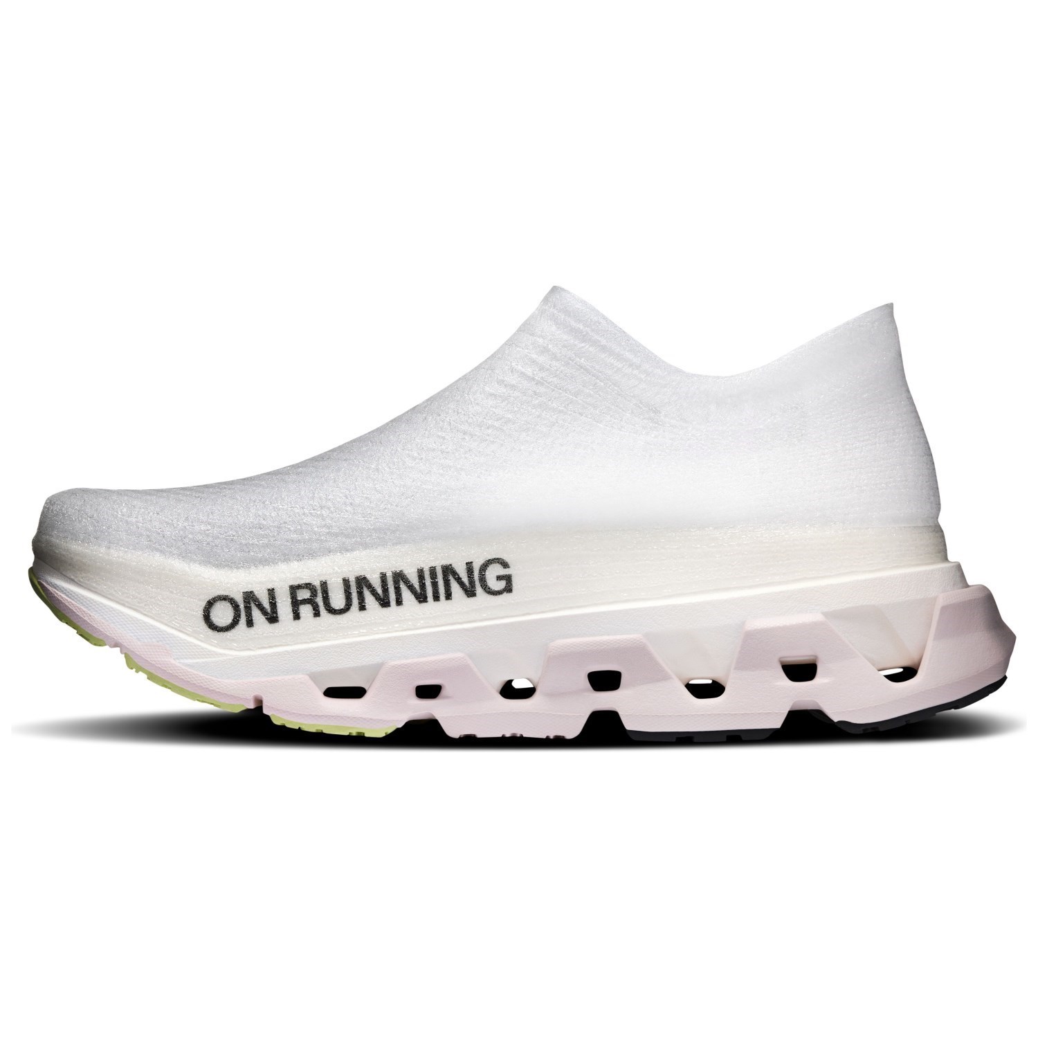 On Cloudmonster Hyper 3 Lightspray - Unisex Running Shoes - Lily/Limelight - image 2