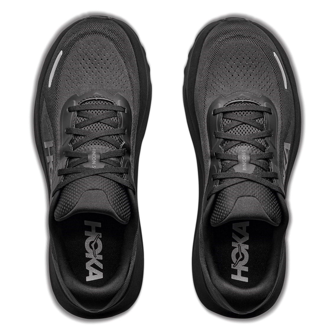 Hoka Rincon 5 - Womens Running Shoes - Black/Black - image 4