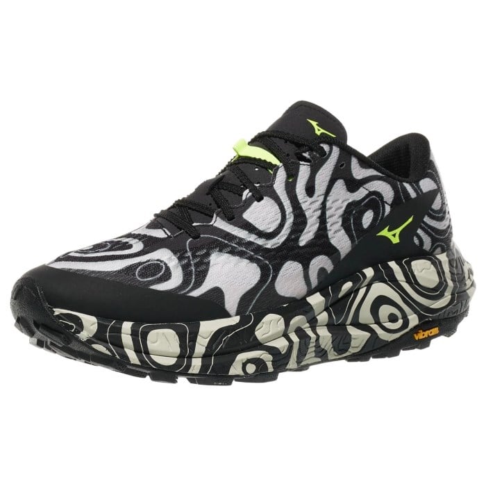 Mizuno Neo Accera - Unisex Trail Running Shoes - Dawn Blue/Lightning Yellow/Black