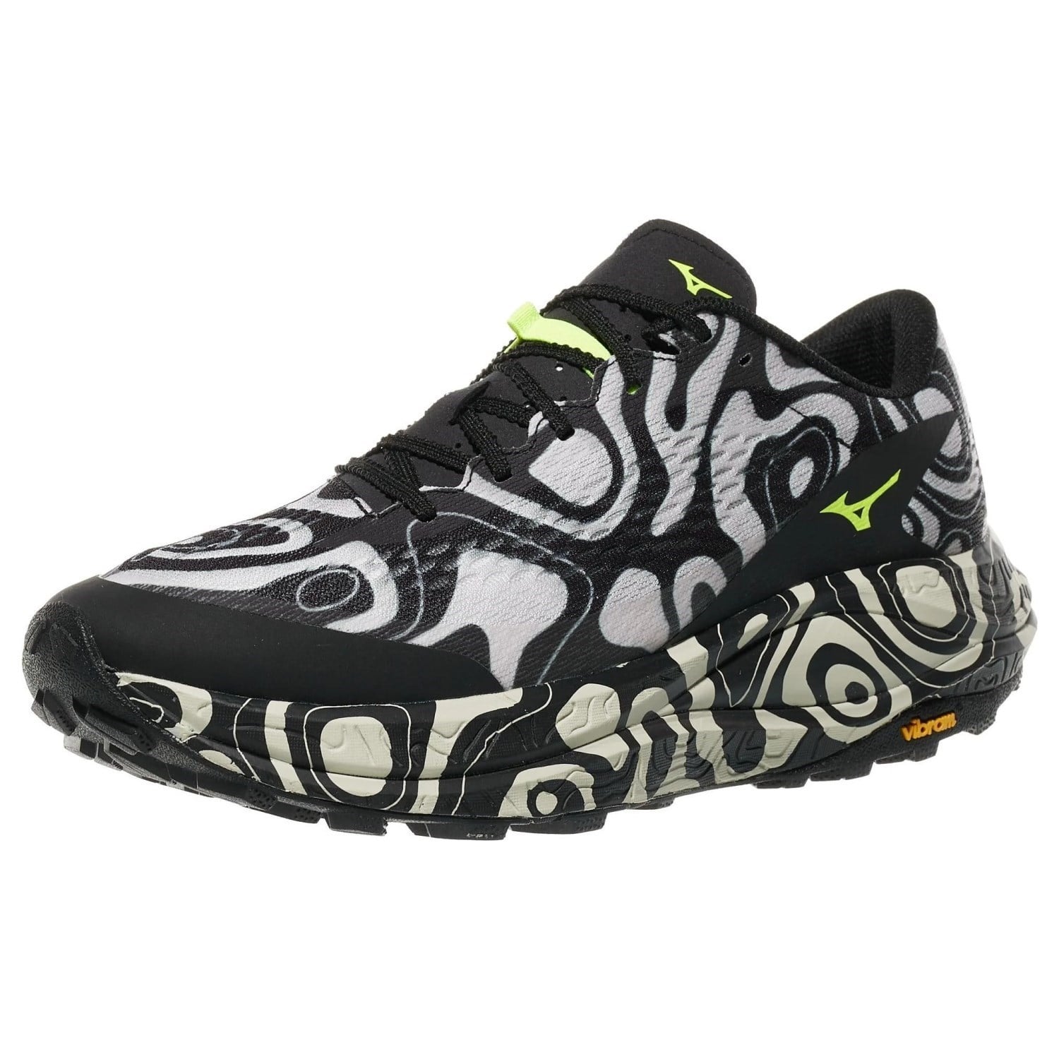 Mizuno Neo Accera - Unisex Trail Running Shoes - Dawn Blue/Lightning Yellow/Black