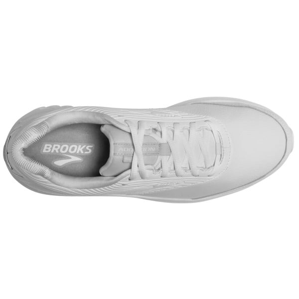 Brooks Addiction Walker 2 Leather - Mens Walking Shoes - White