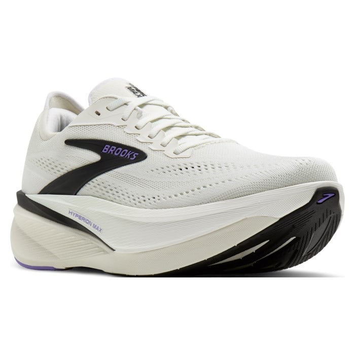 Brooks Hyperion Max 4 - Mens Running Shoes - Grey/Black/Purple Hebe - image 2