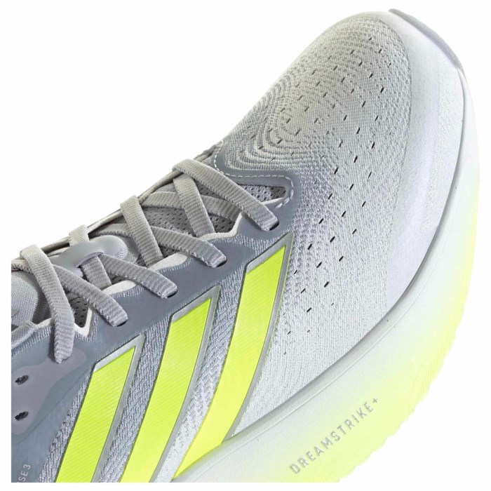adidas Supernova Rise 3 - Mens Running Shoes - Halo Silver/Solar Yellow/Cloud White