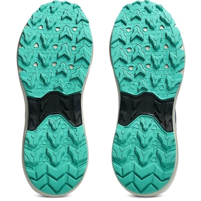 Asics Pre Venture 11 GS - Kids Trail Running Shoes - Twilight Blue/Aurora Green