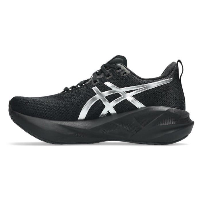 Asics Novablast 5 Platinum - Womens Running Shoes - Platinum/Black - image 3