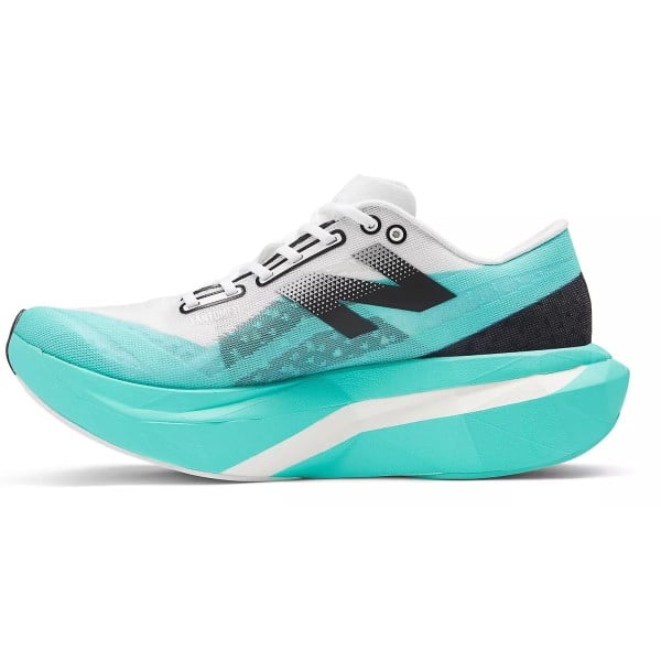 New Balance FuelCell SuperComp Elite v4 - Womens Road Racing Shoes - Cyber Jade/White/Black