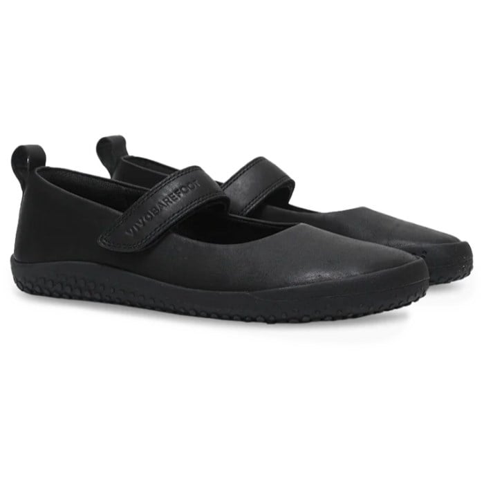 Vivobarefoot Wyn School Juniors - Kids School Shoes - Obsidian