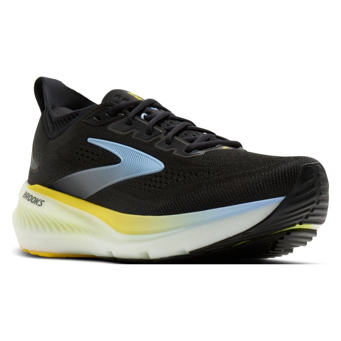Brooks Glycerin 23 - Mens Running Shoes - Black/Cyber Yellow/Night - image 6