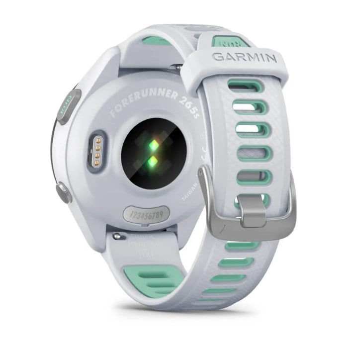 Garmin Forerunner 265S - AMOLED GPS Running Smartwatch - Whitestone