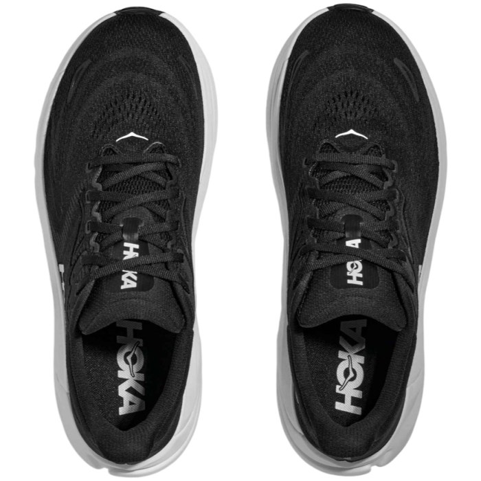 Hoka Arahi 8 - Mens Running Shoes - Black/White