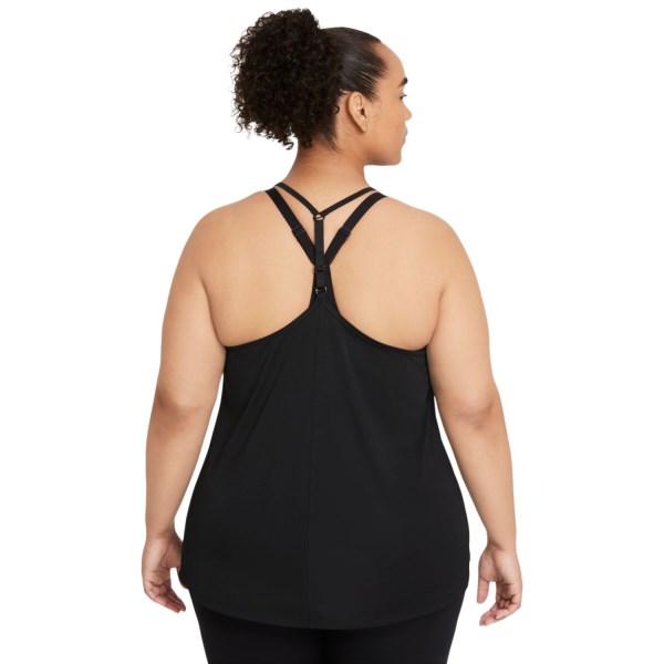 Nike Dri-Fit One Elastika Womens Training Tank Top - Black/White