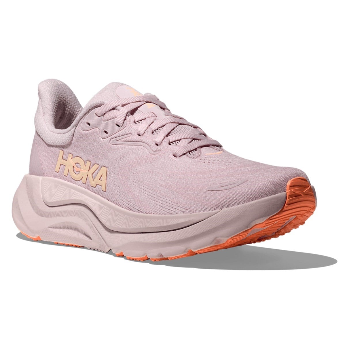 Hoka Arahi 8 - Womens Running Shoes - Lilac Cream/Neon Cantaloupe