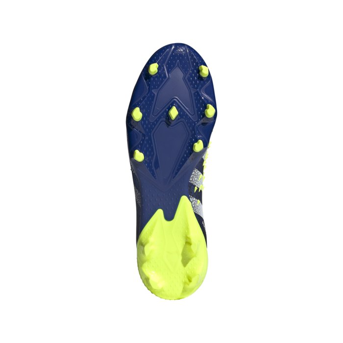 Adidas Predator Freak .2 FG - Mens Football Boots - Core Black/White/Solar Yellow