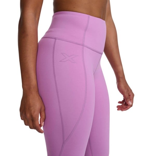 2XU Form Hi-Rise Womens Compression Tights - Mauve/Mauve