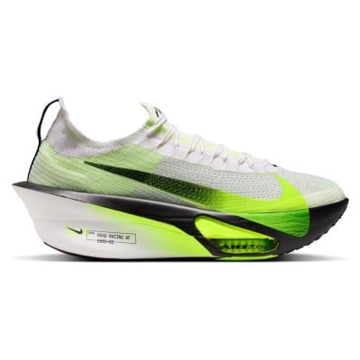 Nike Alphafly 3 - Mens Road Racing Shoes - White/Black/Volt/Barely Volt