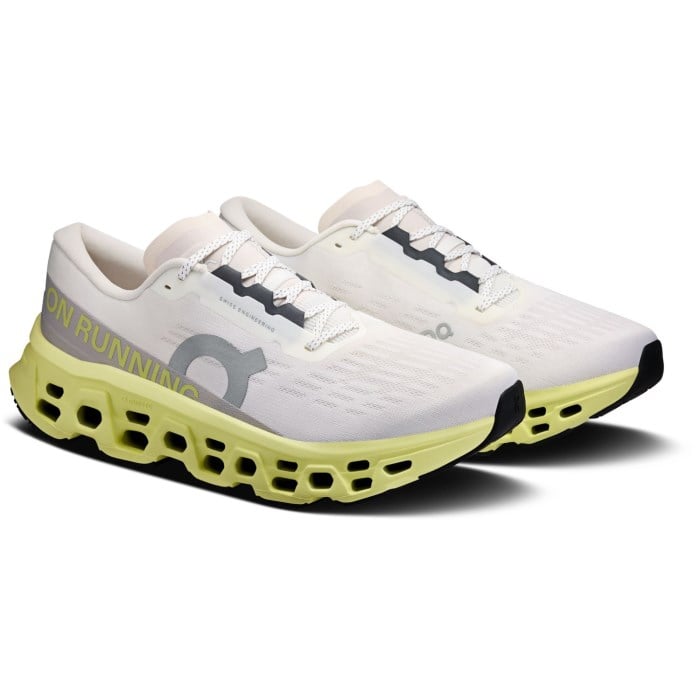 On Cloudmonster 3 - Mens Running Shoes - Ivory/Limelight - image 6