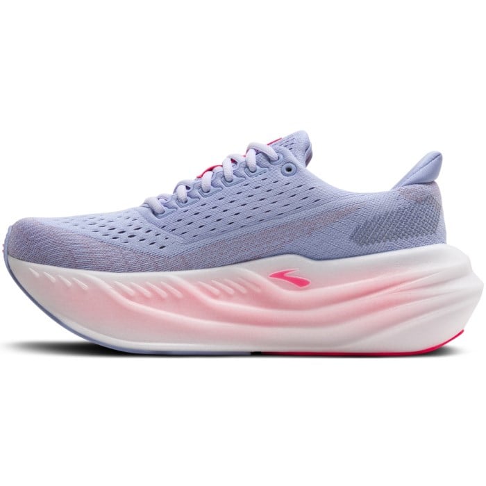 Brooks Glycerin Max - Womens Running Shoes - Blue/Diva Pink/White