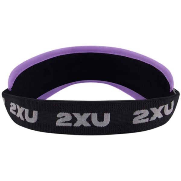 2XU Performance Running Visor - Grape Fizz/White