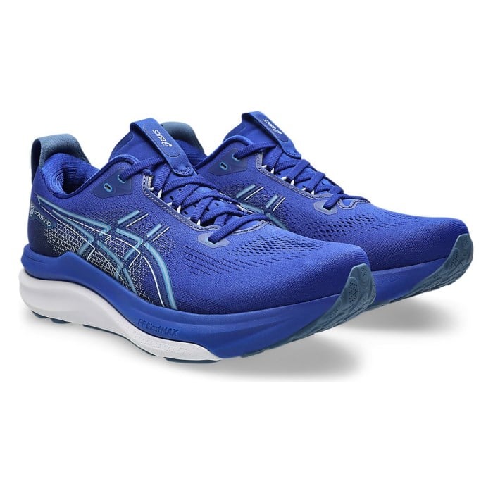 Asics Gel Kayano 33 - Mens Running Shoes - Prussian Blue/White - image 6