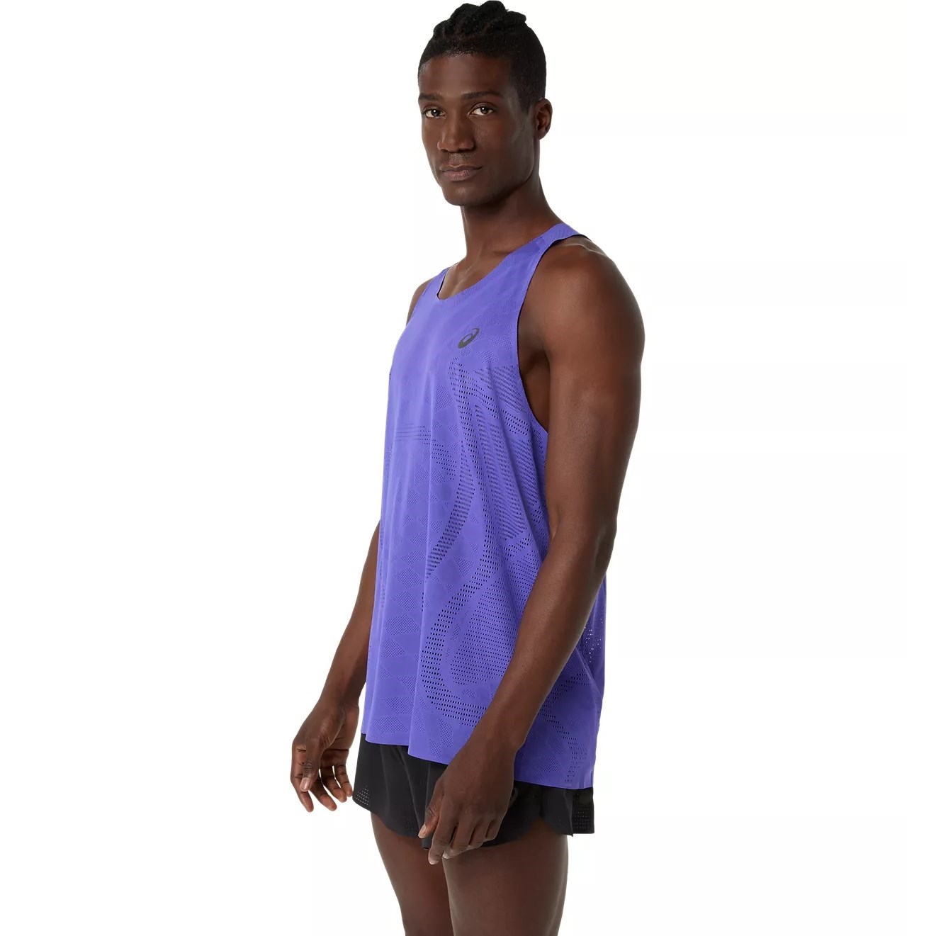 Asics MetaRun Mens Singlet - Cobalt Burst