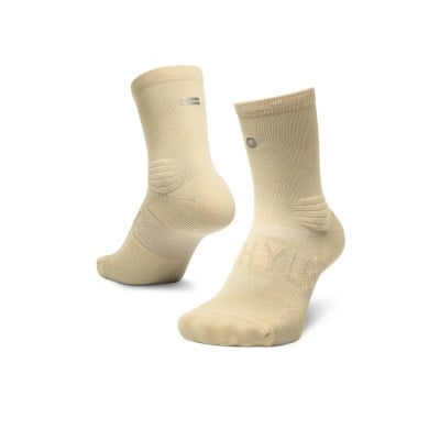 SHYU Crew Racing Socks - Latte/Latte/Latte