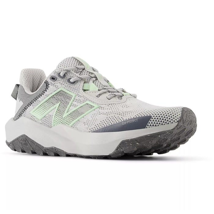 New Balance Fresh Foam Nitrel v6 - Womens Trail Running Shoes - Grey Matter/Melon Water