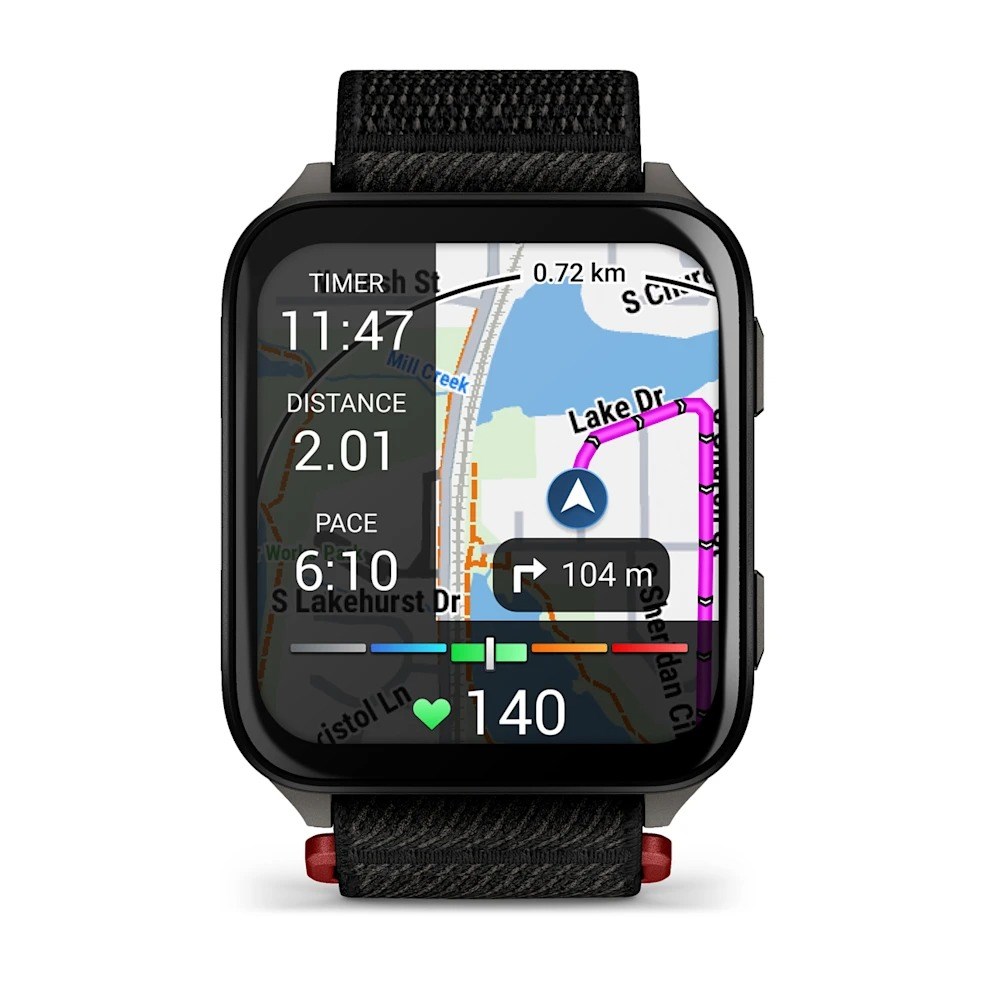Garmin Venu X1 Premium Smartwatch - Black/Slate Titanium/Black