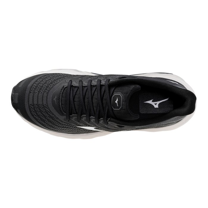 Mizuno Wave Horizon 8 - Mens Running Shoes - Black/White/Nimbus Cloud