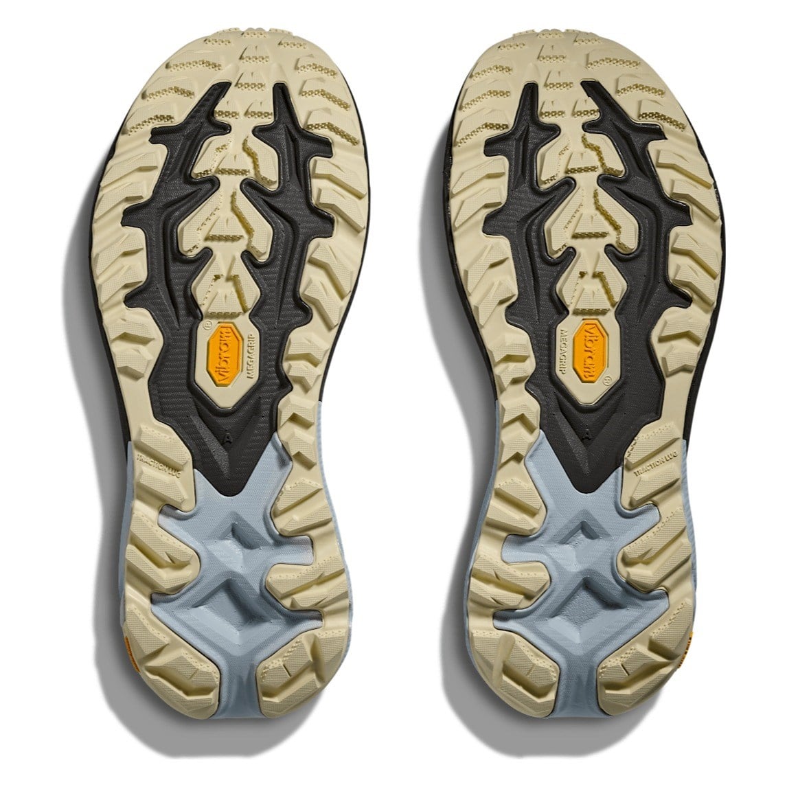 Hoka Mafate 5 - Mens Trail Running Shoes - Mineral Blue/Washed Blue