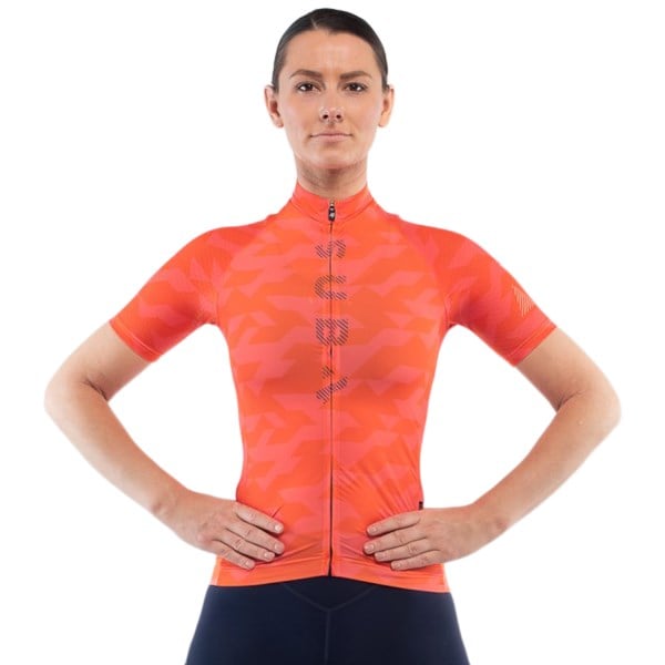 Sub4 Womens Cycling Jersey - Flame Camo
