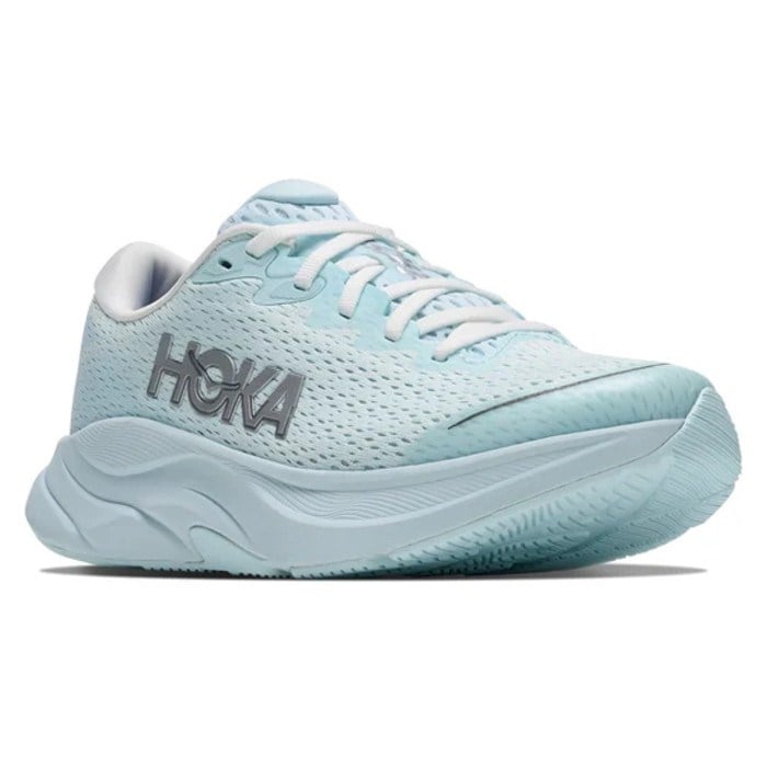 Hoka Rincon 4 Lace - Kids Running Shoes - Glimmering Blue/Silver - image 2