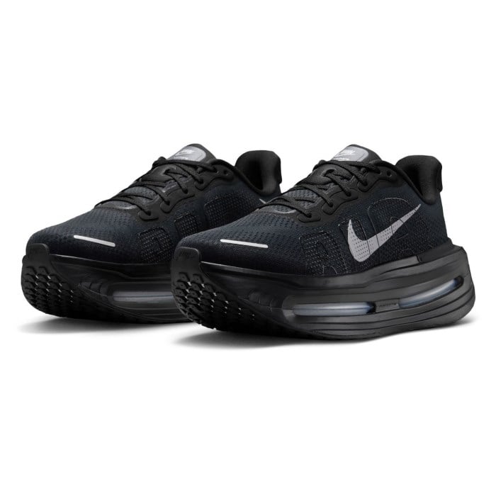 Nike Vomero Premium - Womens Running Shoes - Black/Metallic Silver-Off Noir - image 2